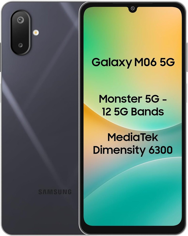 Samsung M06 5G (Blazing Black, 128 GB)(4 GB RAM)