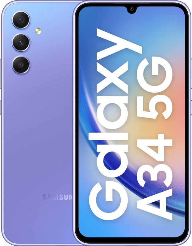 Samsung Galaxy A34 5G (Awesome Violet, 256 GB)(8 GB RAM)