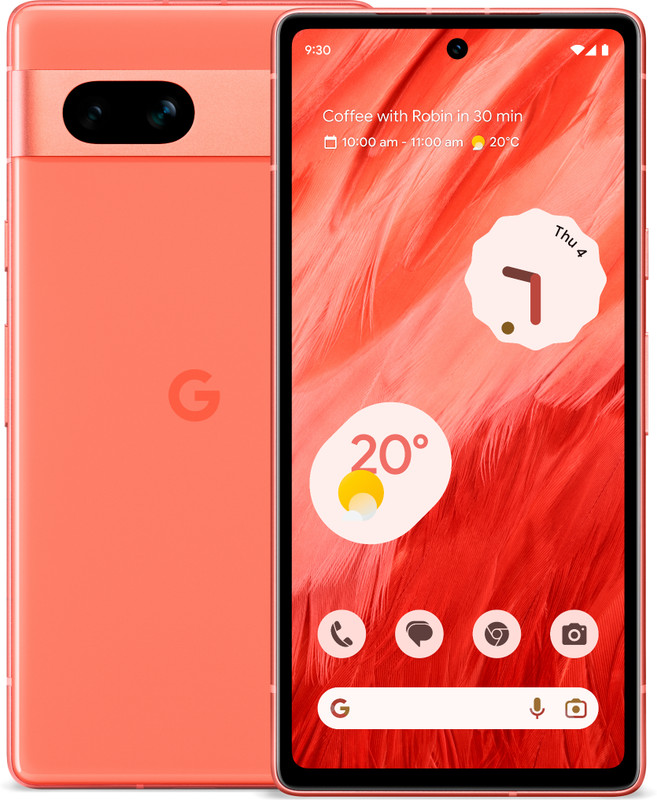 Google Pixel 7a (Coral, 128 GB)(8 GB RAM)