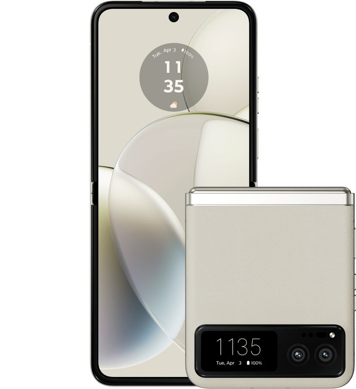 razr 40 (Vanilla Cream, 8GB RAM, 256GB Storage) (Vanilla Cream, 256 GB)(8 GB RAM)