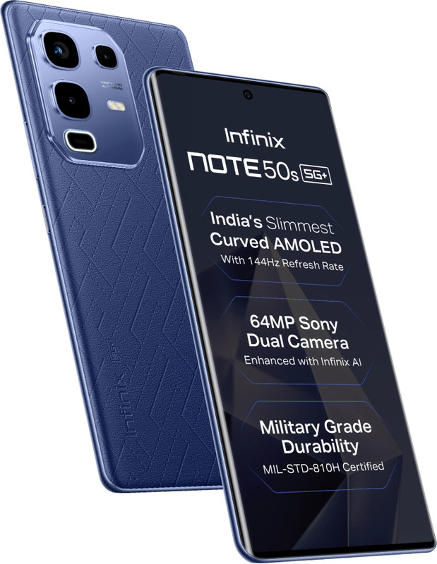 Infinix Note 50s 5G+ (Marine Drift, 128 GB)(8 GB RAM)
