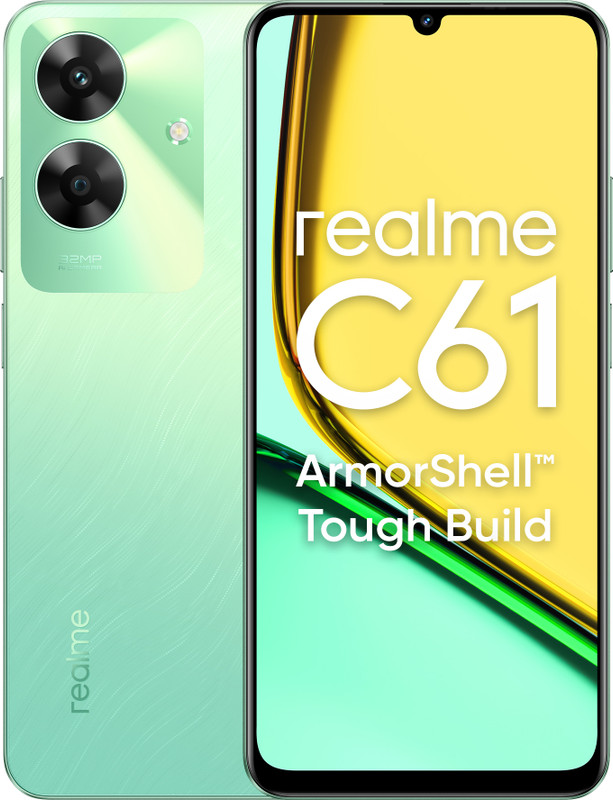 realme C61 (Safari Green, 128 GB)(6 GB RAM)
