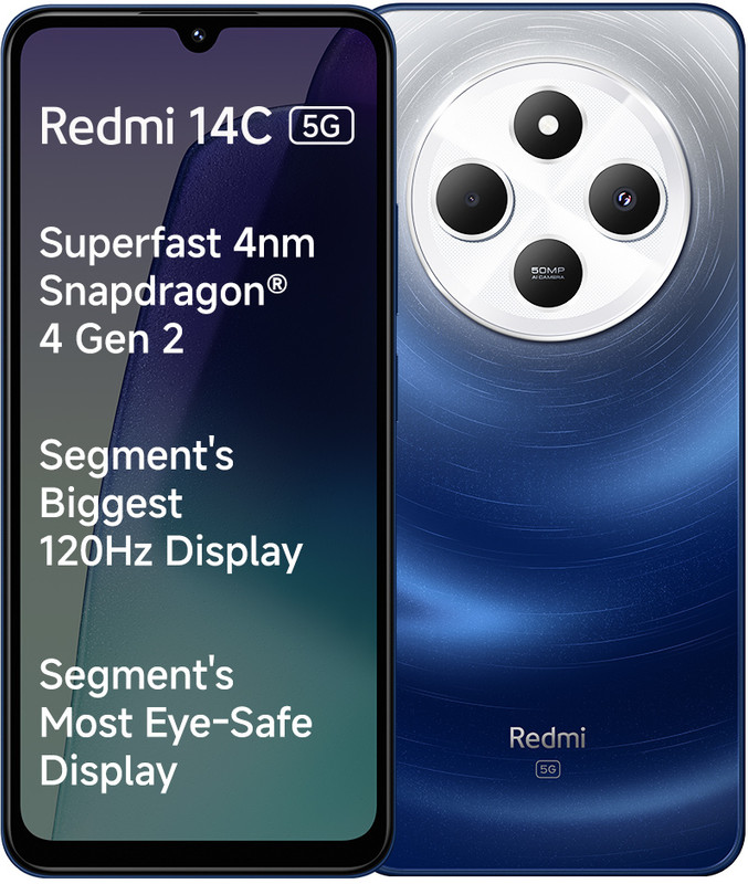 REDMI 14C 5G (Starlight Blue, 64 GB)(4 GB RAM)