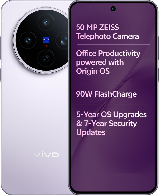 vivo X200T (Seaside Lilac, 512 GB)(12 GB RAM)