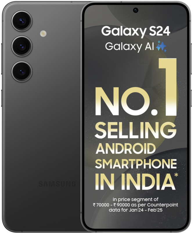 Samsung Galaxy S24 5G (Onyx Black, 256 GB)(8 GB RAM)