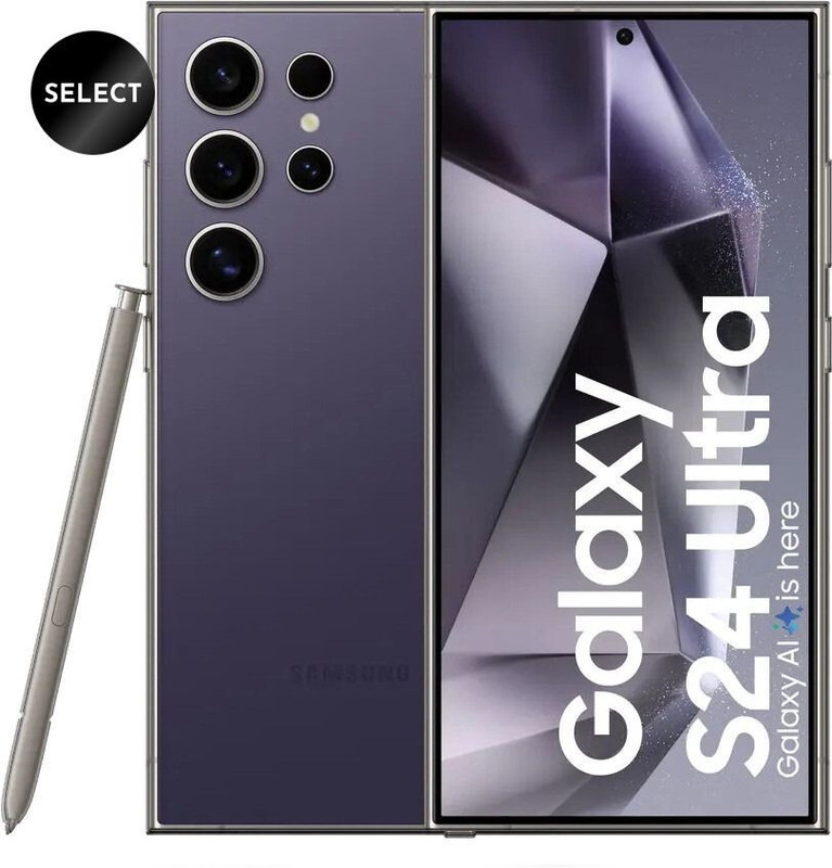 Samsung Galaxy S24 Ultra 5G (Titanium Violet, 512 GB)(12 GB RAM)