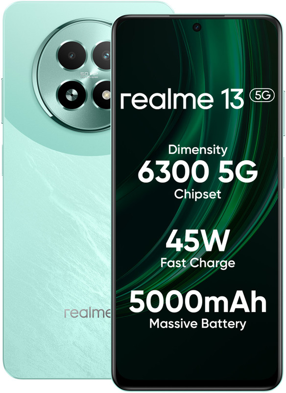 realme 13 5G (Speed Green, 256 GB)  (8 GB RAM)