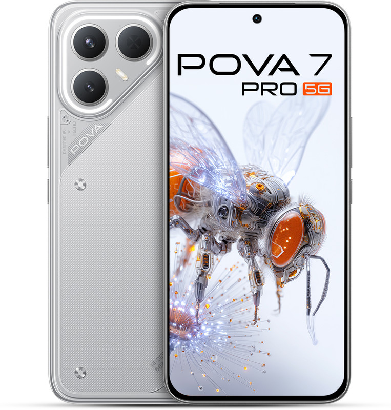 Tecno Pova 7 Pro 5G (Dynamic Grey, 128 GB)(8 GB RAM)