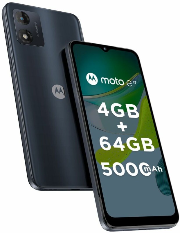 MOTOROLA e13 (Aurora Green, 64 GB)  (4 GB RAM)