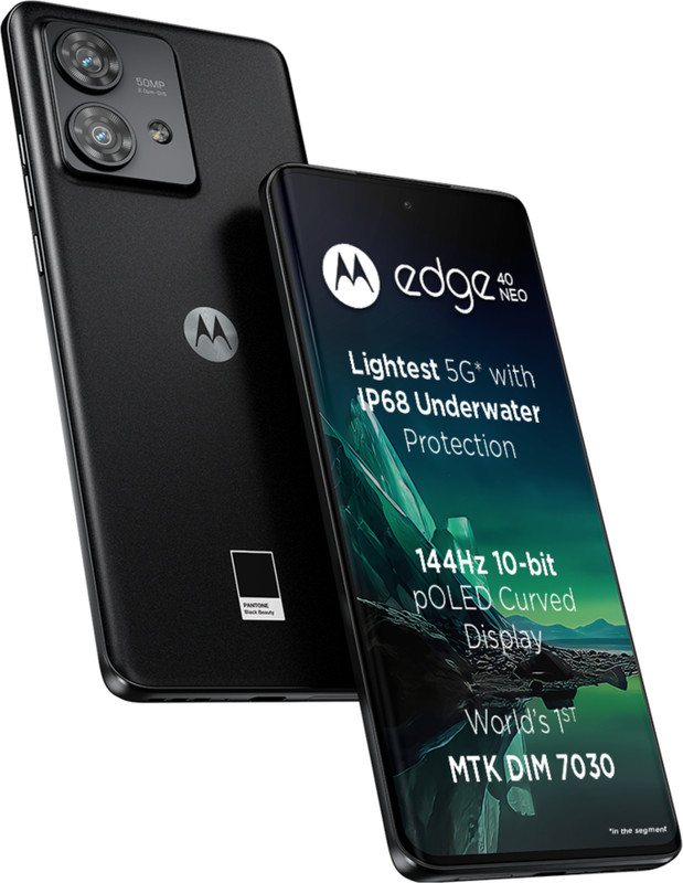 MOTOROLA Edge 40 Neo (Black Beauty, 128 GB)(8 GB RAM)