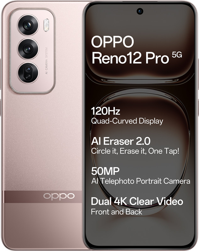 OPPO Reno 12 Pro 5G (Sunset Gold, 256 GB)(12 GB RAM)