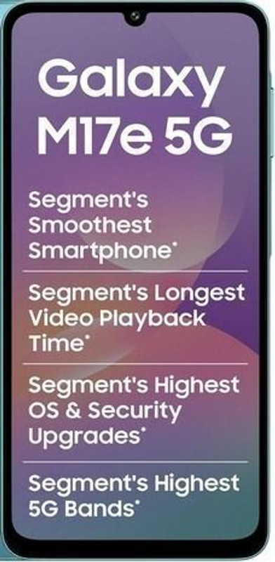 Samsung Galaxy M17e (Blitz Blue, 128 GB)(6 GB RAM)