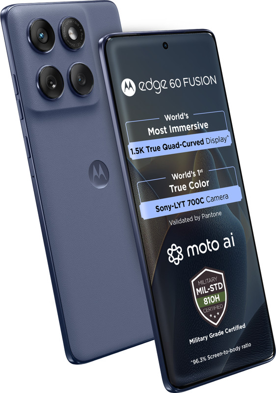 MOTOROLA Edge 60 Fusion 5G (PANTONE Slipstream, 256 GB)(12 GB RAM)