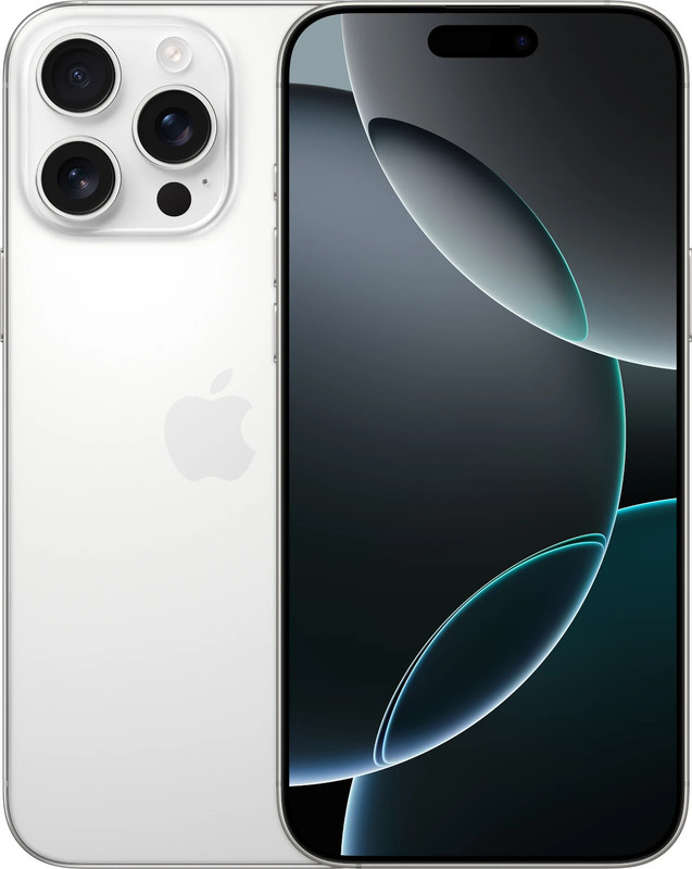 Apple iPhone 16 Pro Max (White Titanium, 256 GB)