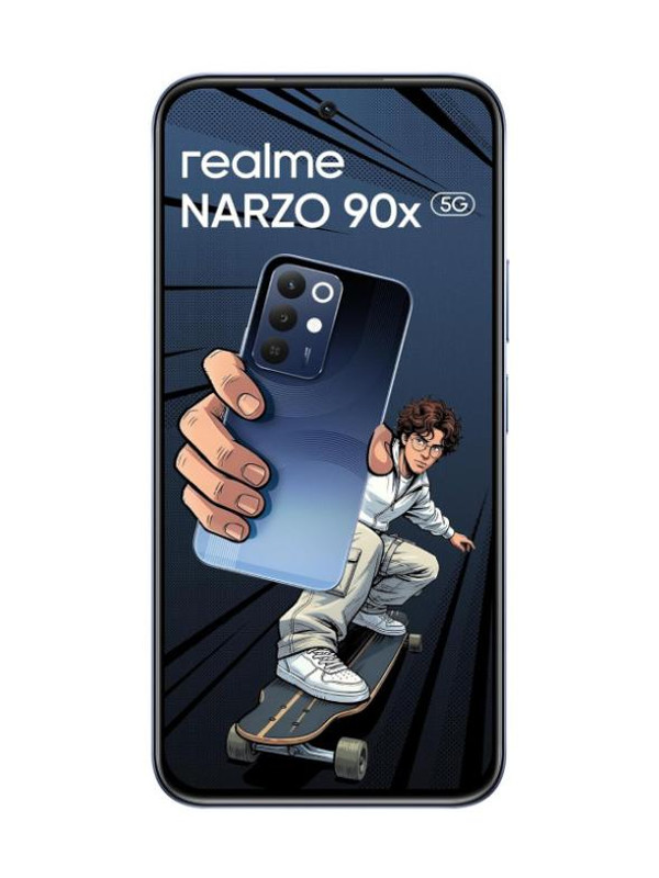 realme Narzo 90x 5G (Marine Blue, 128 GB)(6 GB RAM)