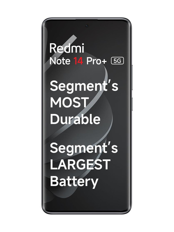 REDMI Note-14 Pro+ 5G (Titan Black, 256 GB)(8 GB RAM)