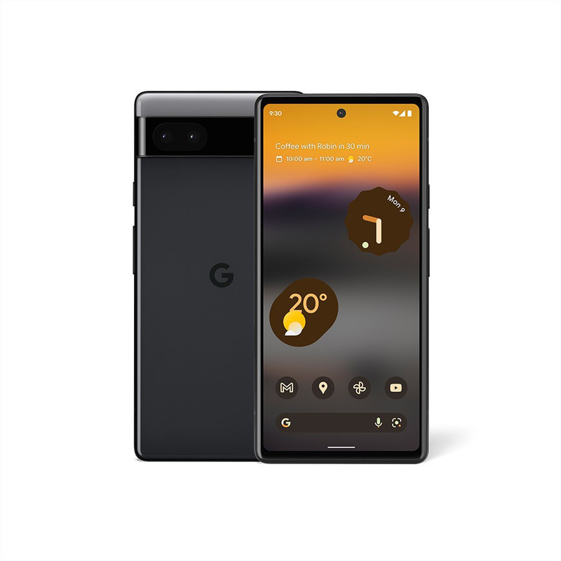 Google Pixel 6a (Charcoal, 128 GB)(6 GB RAM)