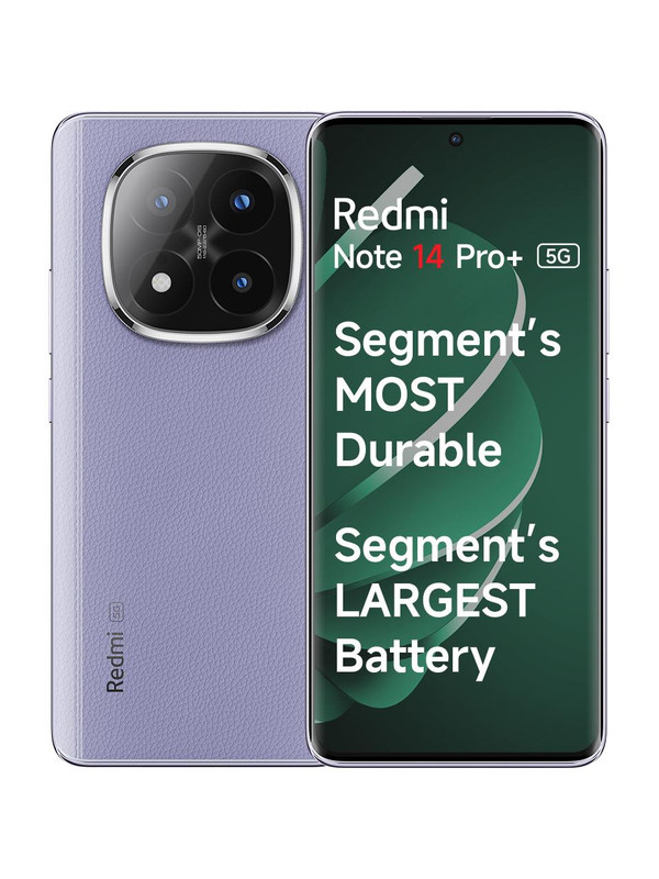 REDMI Note-14 Pro+ 5G (Phantom Purple, 128 GB)(8 GB RAM)