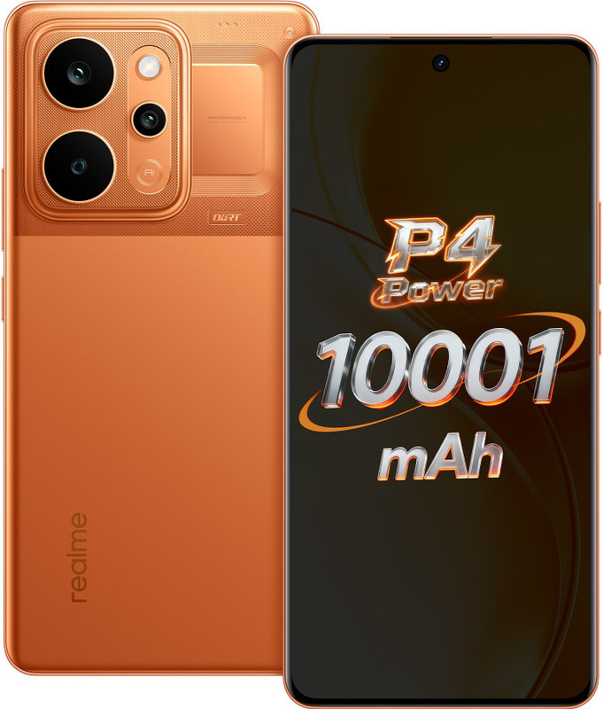 realme P4 Power 5G Charger in the Box (TransOrange, 128 GB)(8 GB RAM)