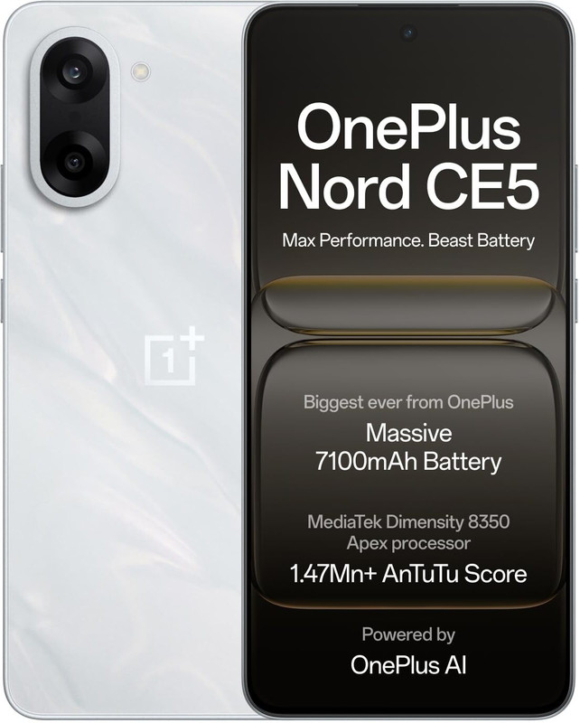 OnePlus Nord CE5 5G (Marble Mist, 256 GB)(8 GB RAM)