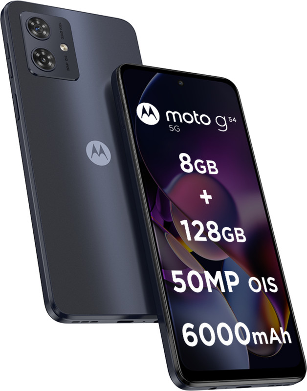 Motorola g54 5G (Midnight Blue, 128 GB)  (8 GB RAM)