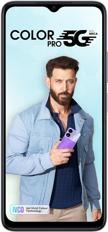 itel Color Pro 5G (Lavander Fantasy, 128 GB)(6 GB RAM)