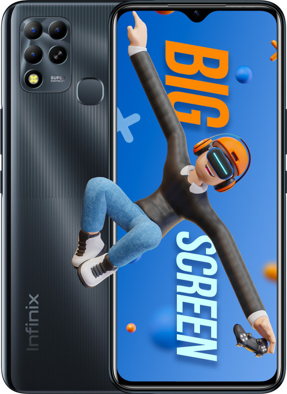 Infinix Hot 12 (Polar Black, 64 GB)(4 GB RAM)