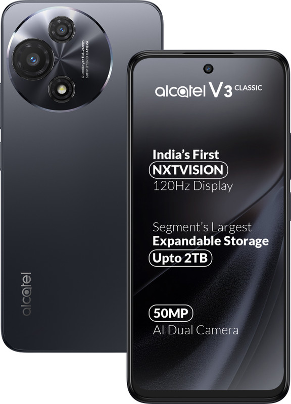 Alcatel V3 Classic 5G (Halo White, 128 GB)(4 GB RAM)