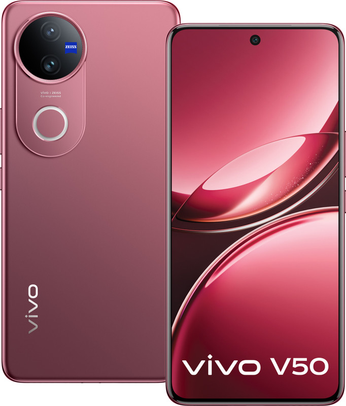 vivo V50 5G (Rose Red, 256 GB)(8 GB RAM)
