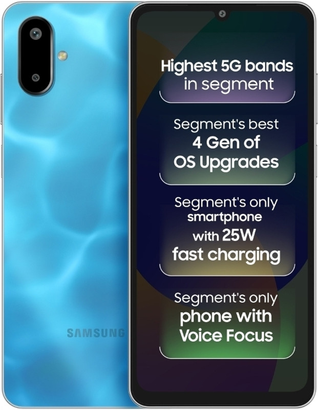 SAMSUNG Galaxy F06 5G (Bahama Blue, 128 GB)(6 GB RAM)
