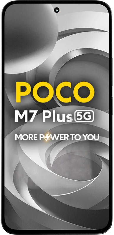 POCO M7 Plus 5G (Chrome Silver, 128 GB)(6 GB RAM)