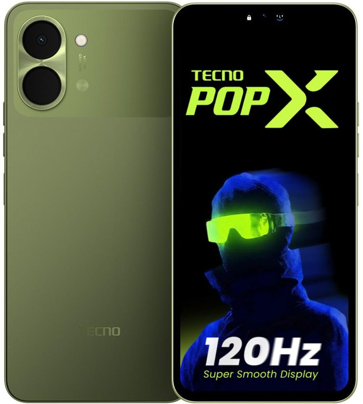 Tecno POP X 4G (Chilly Green, 64 GB)(4 GB RAM)