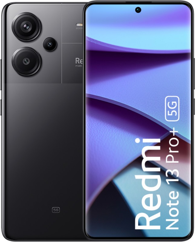 REDMI Note 13 Pro+ 5G (Fusion Black, 256 GB)(8 GB RAM)