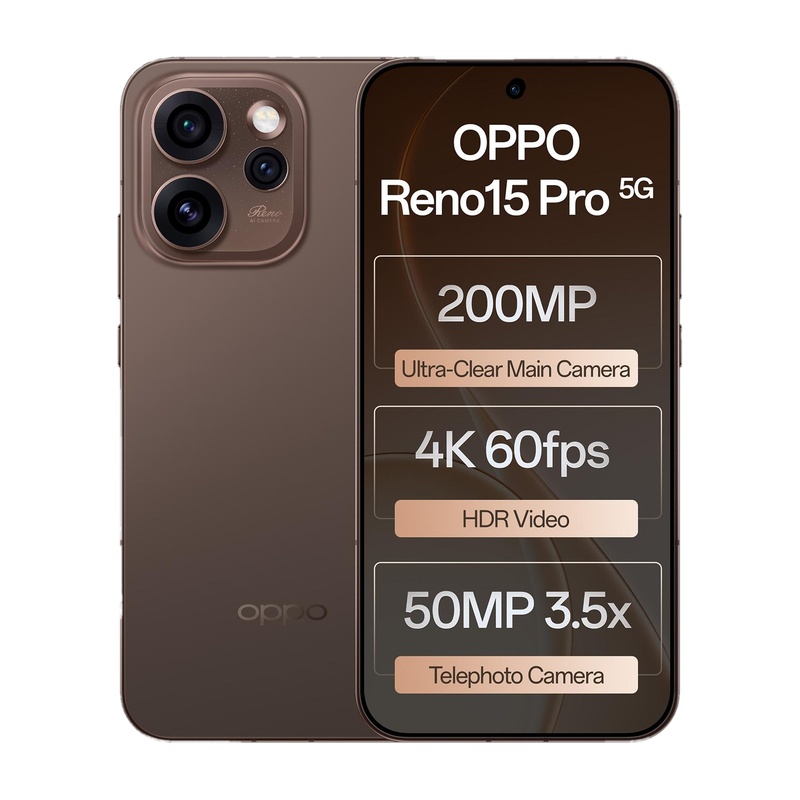 OPPO Reno15 Pro 5G (Cocoa Brown, 256 GB)(12 GB RAM)