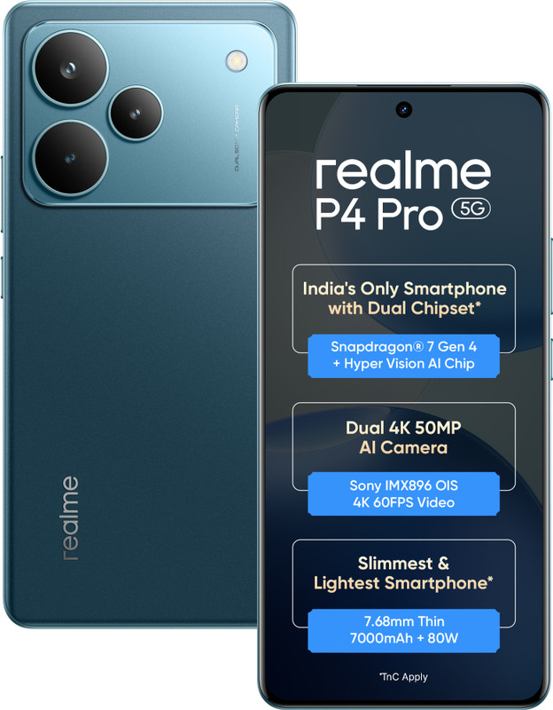 realme P4 Pro 5G (Midnight Ivy, 128 GB)(8 GB RAM)