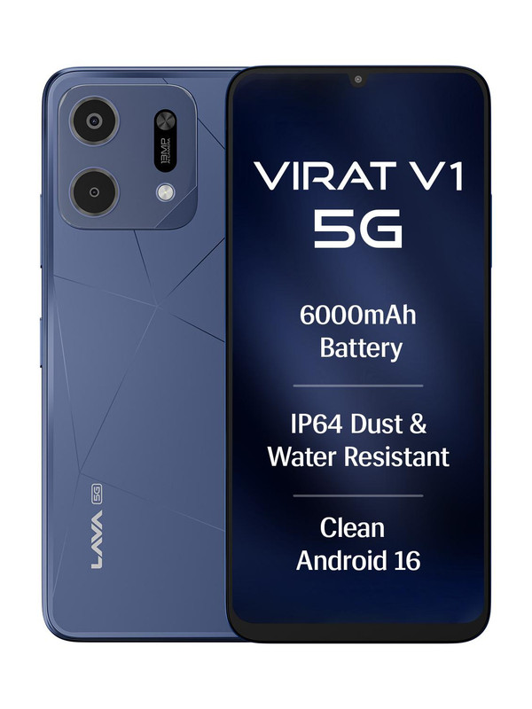 LAVA Virat V1 5G (Arya Blue, 64 GB)(4 GB RAM)