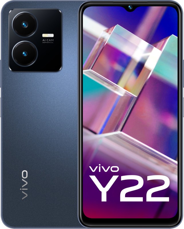 vivo Y22 (Starlit Blue, 128 GB)(6 GB RAM)