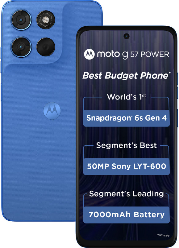 MOTOROLA g57 Power 5G Smartphone