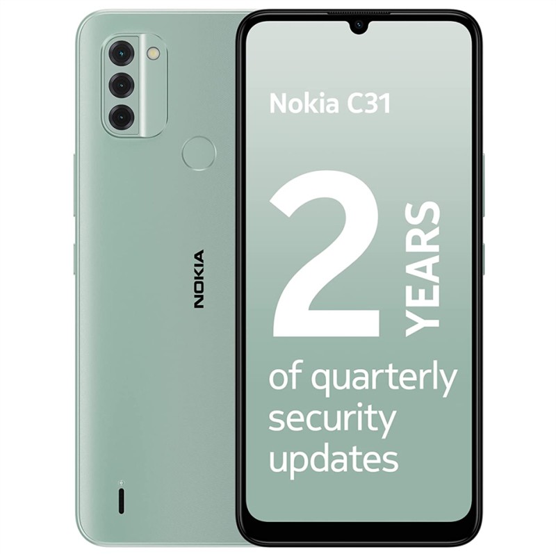 Nokia C31 (Mint, 32 GB)  (3 GB RAM)