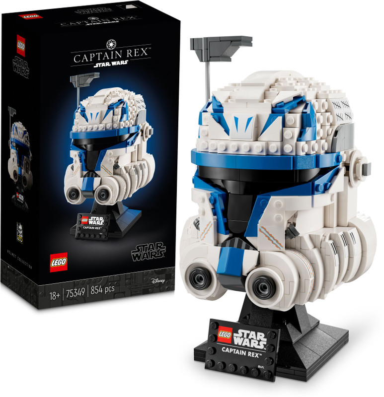 LEGO Star Wars Captain RexHelmet (854 Blocks) Model Building Kit