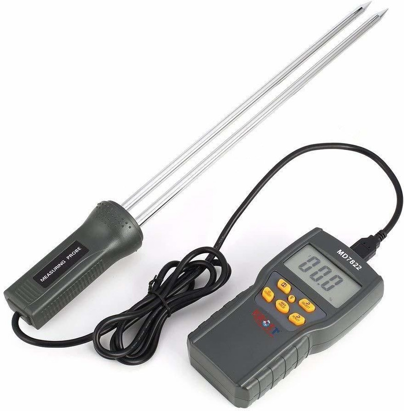Krost rice moisture meter MD7822 All-in-One Digital Moisture Measurer(40 mm)