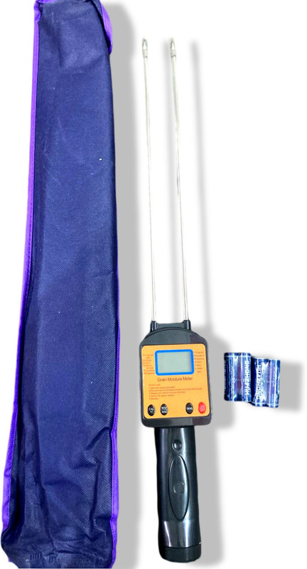 Hygro Digital Grain Moisture Meter With carry bag Humidity Tester Wheat Rice Corn Etc. Pin-Type Digital Moisture Measurer(10 mm)