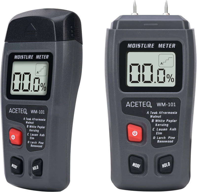 GoodsBazaar Digital wood Moister meter Pin type WM-101 All-in-One Digital Moisture Measurer(10 mm)