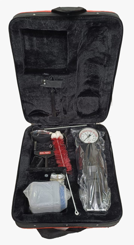 BHI Analog Rapid Moisture Meter High quality 0-50 °C with Nylon Cover Pinless Analog Moisture Measurer(6 mm)