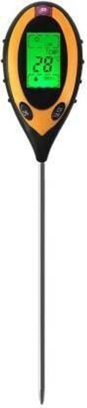 Real Instruments Digital Soil Moisture Meter 4 in 1 Soil Survey Instrument Digital Soil Pin-Type Digital Moisture Measurer(200 mm)