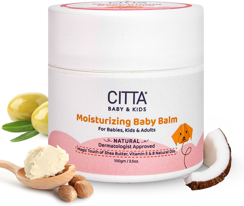 CITTA Baby Moisturizing Balm with Shea Butter & Vitamin E(100 g)