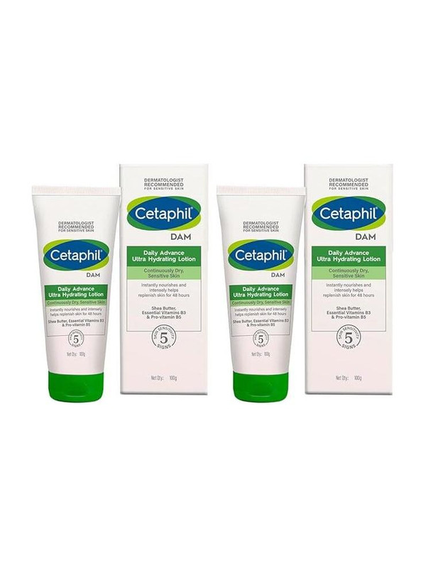 Cetaphil DAM Daily Advance Ultra Hydrating Lotion - (Pack of 2)(200 g)