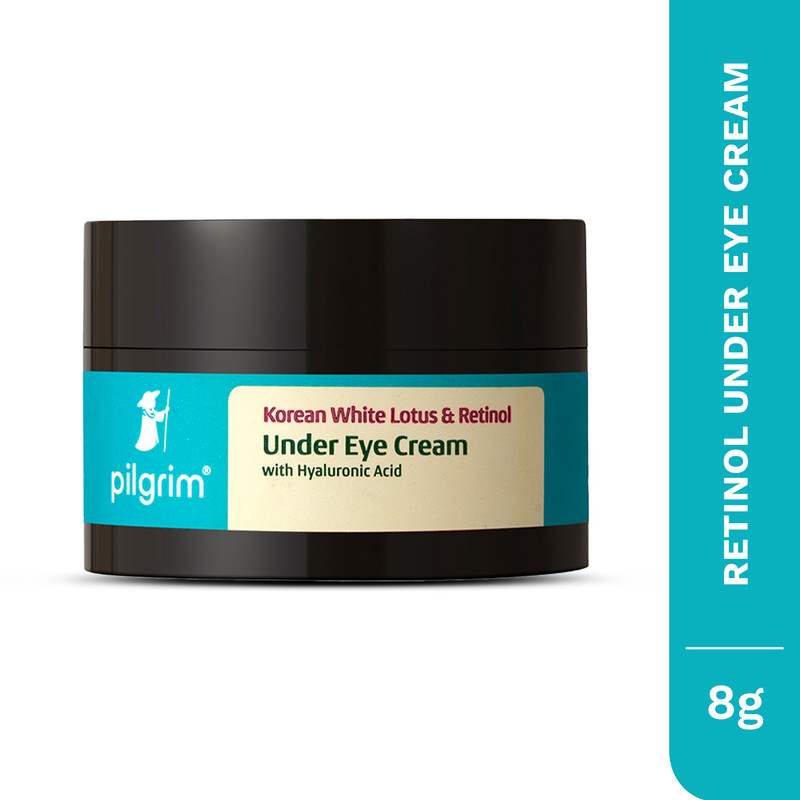 Pilgrim Retinol Under Eye Cream with Vitamin C & Hyaluronic Acid | Eye Cream(8 g)