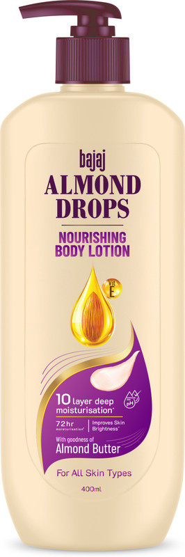 BAJAJ Almond Drops Nourishing Body Lotion(400 ml)