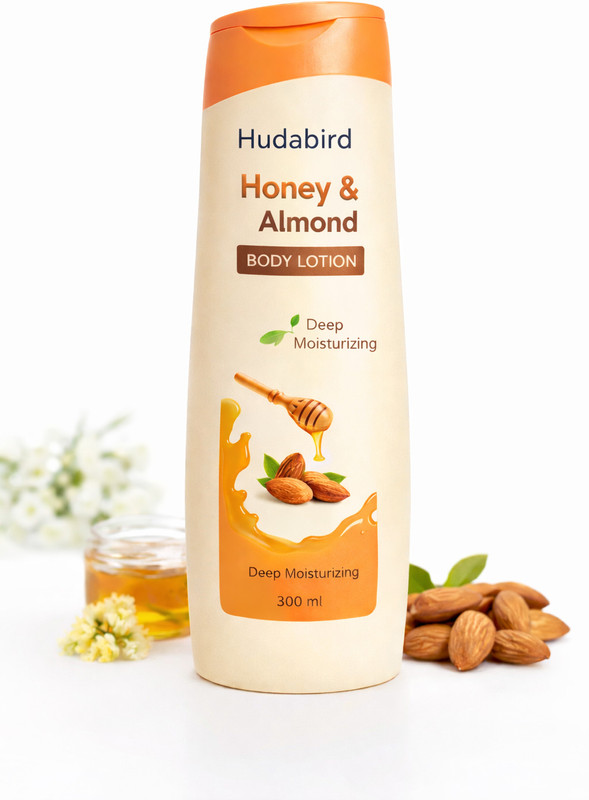 Hudabird Honey & Almond Body Lotion(300 ml)